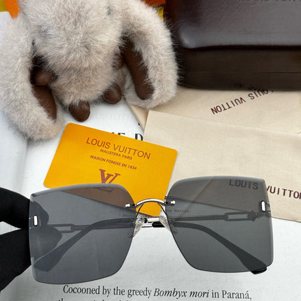 SQUARE SUNGLASS L9612 IN METAL