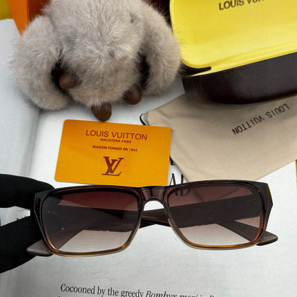 RECTANGLE MONOGRAM SUNGLASS L9550 IN ACETATE FRAME