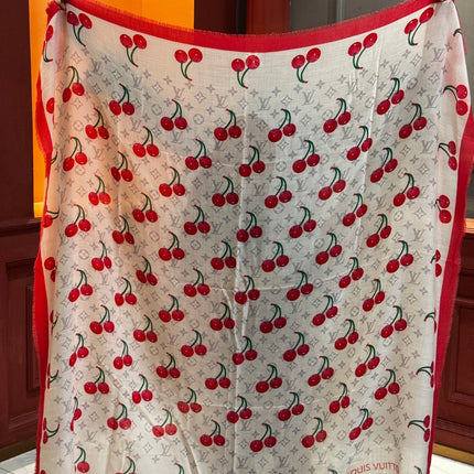 LV SCARF 140 CM IN CASHMERE 721491