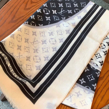 LV SCARF 200 CM IN CASHMERE 732076