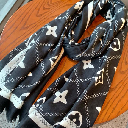 LV SCARF 200 CM IN CASHMERE 738534