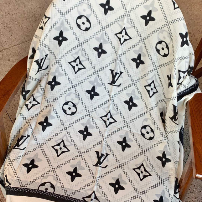 LV SCARF 200 CM IN CASHMERE 738535