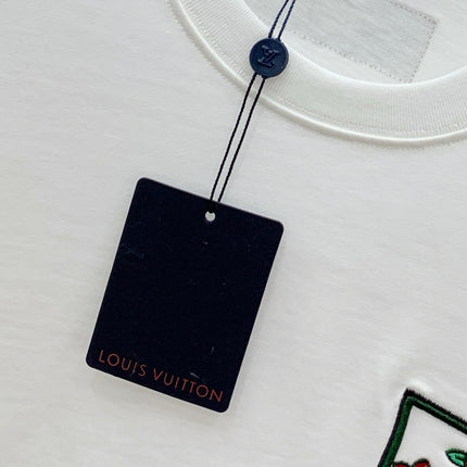 LV WHITE COTTON T-SHIRT 238892