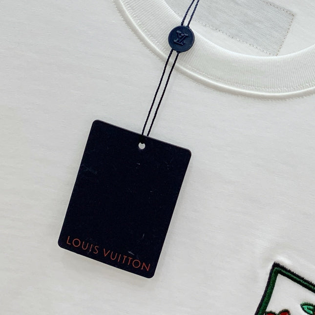 LV WHITE COTTON T-SHIRT 238892