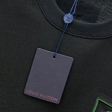LV BLACK COTTON T-SHIRT 238893