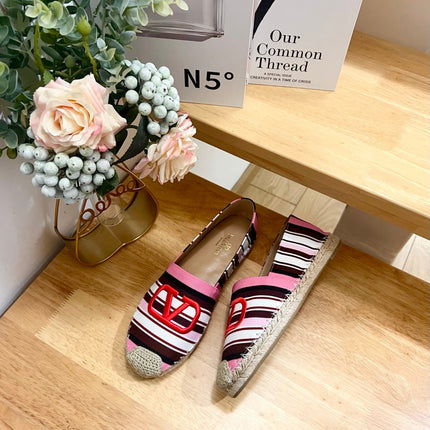 FLAT ESPADRILLE IN COLORFUL CANVAS 2 CM