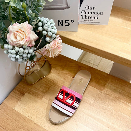 FLAT SLIDE IN COLORFUL CANVAS 2 CM