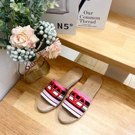 FLAT SLIDE IN COLORFUL CANVAS 2 CM