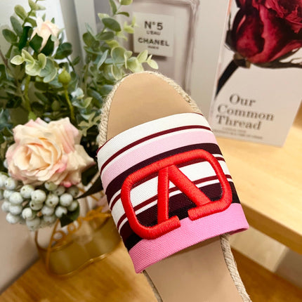 FLAT SLIDE IN COLORFUL CANVAS 2 CM