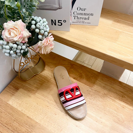 FLAT SLIDE IN COLORFUL CANVAS 2 CM