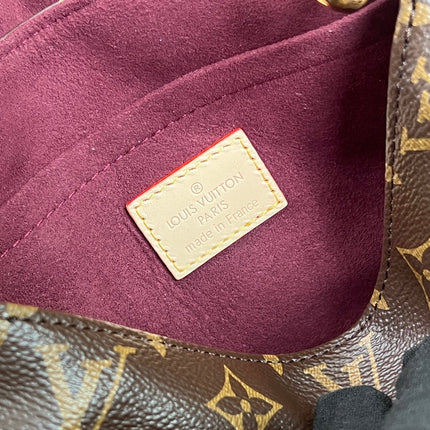 LV 25S SUNSET 27 IN BROWN MONOGRAM CALFSKIN GOLD HARDWARE