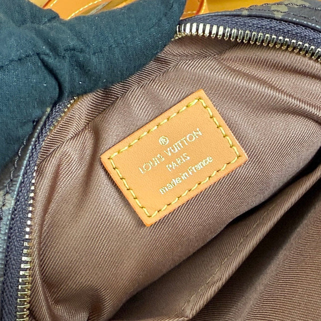 LV 25S DANUBE BAG 21 IN DARK BROWN MONOGRAM ARCHIVE GOLD HARDWARE