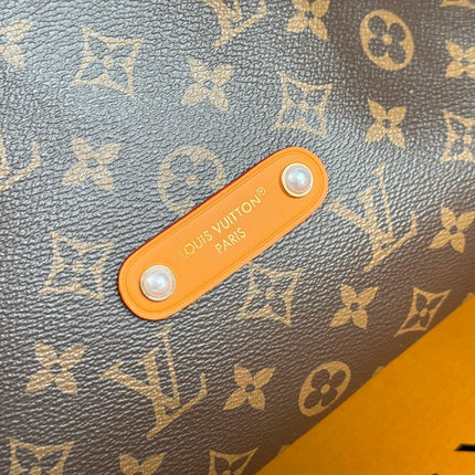 LV 25S METIS BAG 48 IN BROWN MONOGRAM CANVAS GOLD HARDWARE