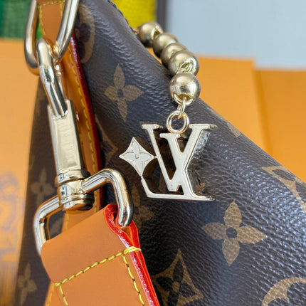 LV 25S METIS BAG 48 IN BROWN MONOGRAM CANVAS GOLD HARDWARE