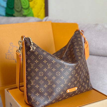 LV 25S METIS BAG 48 IN BROWN MONOGRAM CANVAS GOLD HARDWARE