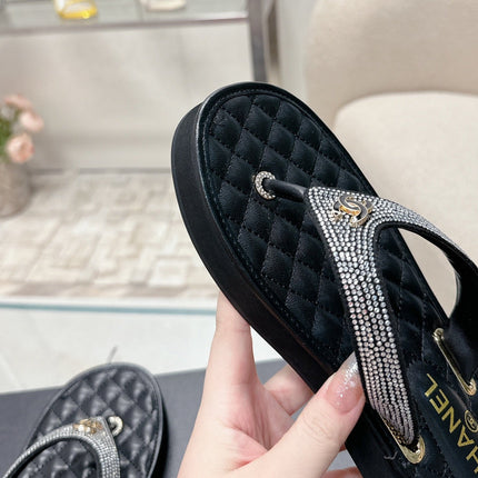 Elegant Thick Heel Sandals Black
