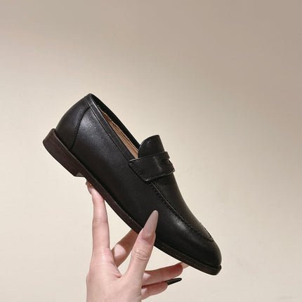 LP LOAFERS 25S IN ESPRESSO BROWN LAMBSKIN