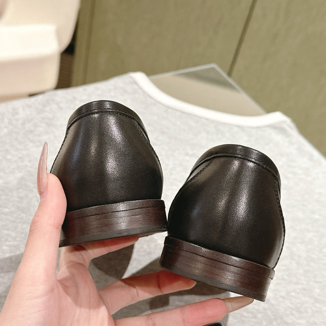 LP LOAFERS 25S IN ESPRESSO BROWN LAMBSKIN