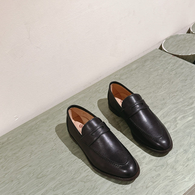 LP LOAFERS 25S IN ESPRESSO BROWN LAMBSKIN