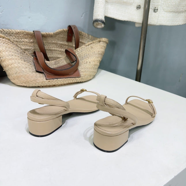 LP MINDIL SANDAL 25 IN BEIGE LAMBSKIN