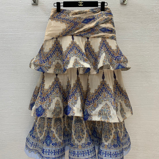 ZIMMERMANN OFF-SHOULDER TOP AND MAXI SKIRT SET 272904