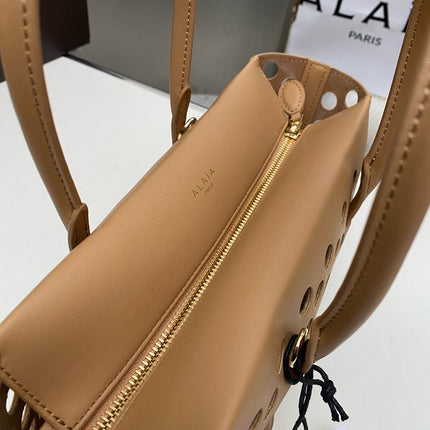 NEO MINA 20 BAG IN WHISKEY PERFORATED CALFSKIN