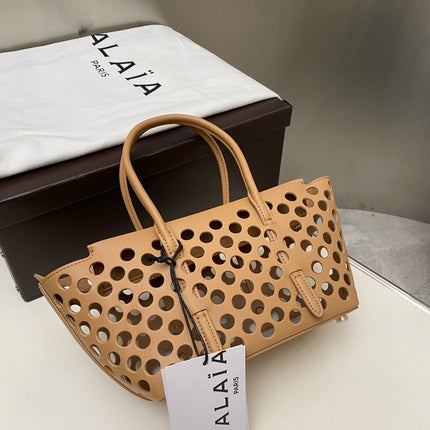 NEO MINA 20 BAG IN WHISKEY PERFORATED CALFSKIN