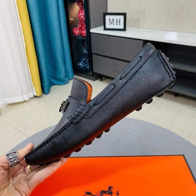 HM IRVING LOAFER BLACK CALFSKIN