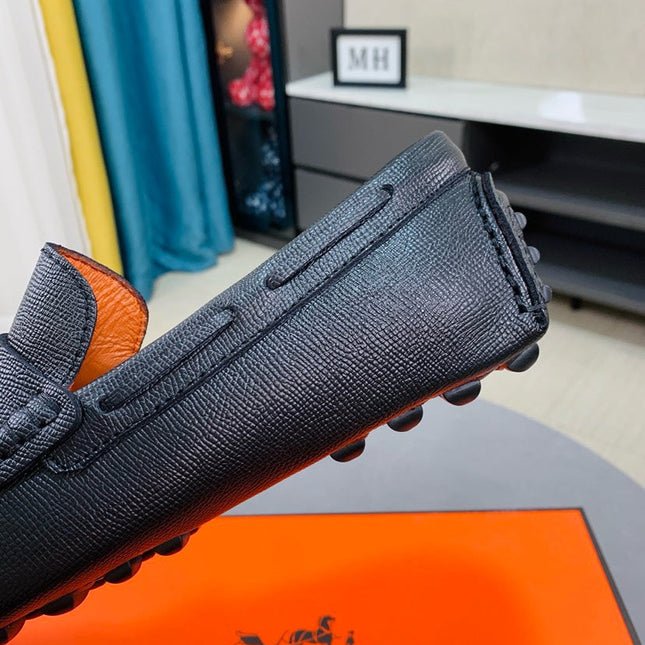 HM IRVING LOAFER BLACK CALFSKIN