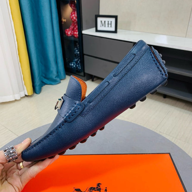 HM IRVING LOAFER NAVY CALFSKIN
