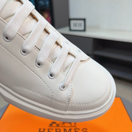 HM IRWIN SNEAKER WHITE CALFSKIN