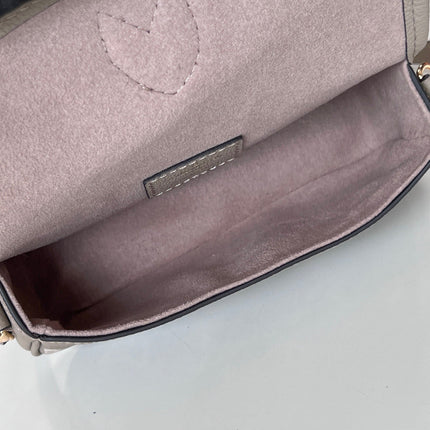 LV 25S MINI NANO DIANE 19 IN TOURTERELLE WHITE MONOGRAM EMPREINTE LEATHER GOLD HARDWARE