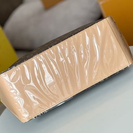 LV 25S MEZZO BAG 43 IN BROWN MONOGRAM CANVAS AND CALFSKIN GOLD HARDWARE