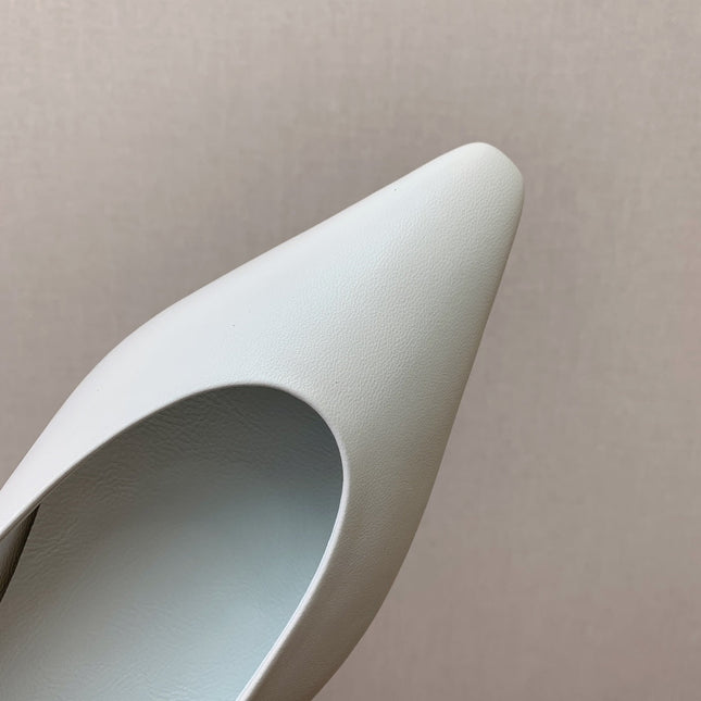 LP REBECCA BALLERINAS SNOW CALFSKIN