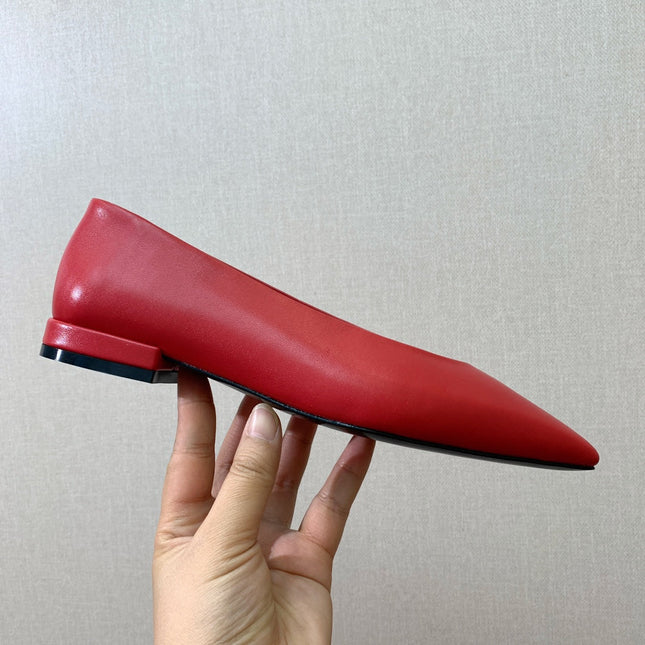 LP REBECCA BALLERINAS ROSE CALFSKIN