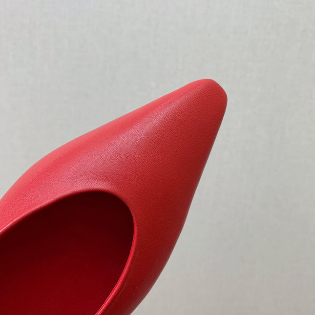 LP REBECCA BALLERINAS ROSE CALFSKIN