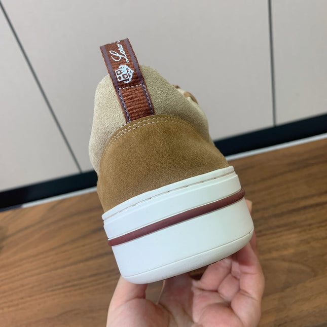 LP NEWPORT WALK SNEAKERS LIGHT BROWN SUEDE