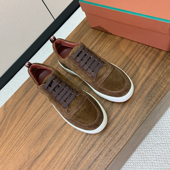 LP NEWPORT WALK SNEAKERS BROWN SUEDE