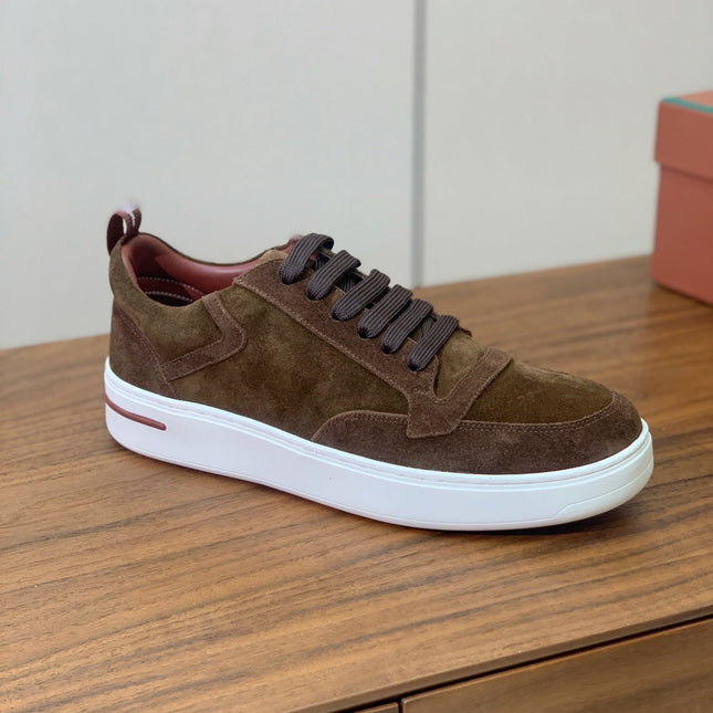 LP NEWPORT WALK SNEAKERS BROWN SUEDE