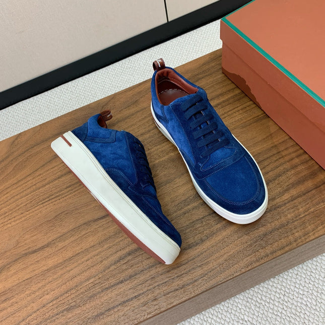 LP NEWPORT WALK SNEAKERS COBALT SUEDE