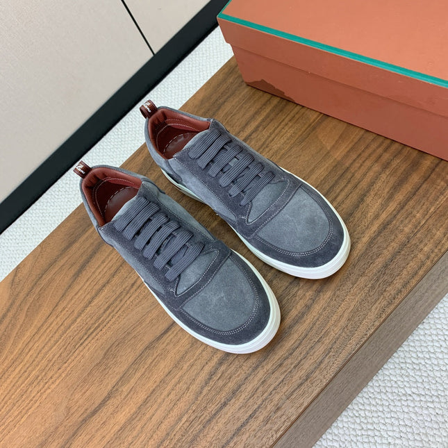 LP NEWPORT WALK SNEAKERS GRAY SUEDE