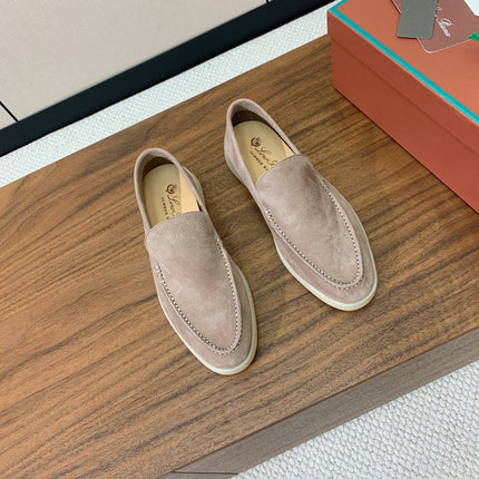LP SUEDE SUMMER WALK LOAFERS BEIGE