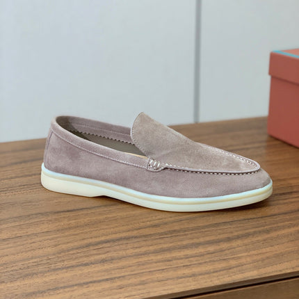 LP SUEDE SUMMER WALK LOAFERS BEIGE