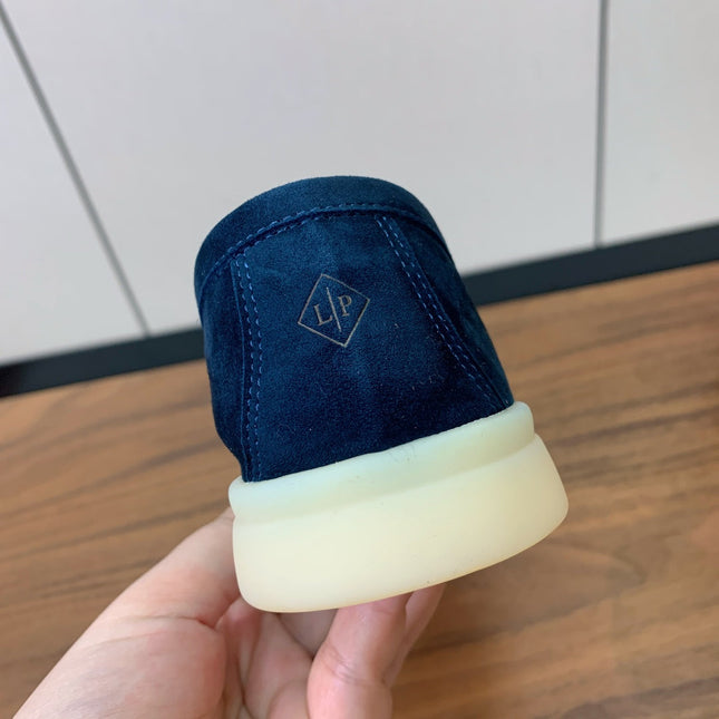 LP SUEDE SUMMER WALK LOAFERS NAVY BLUE