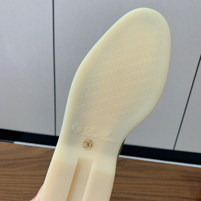 LP LOAFERS 25S IN SKY BLUE SUEDE