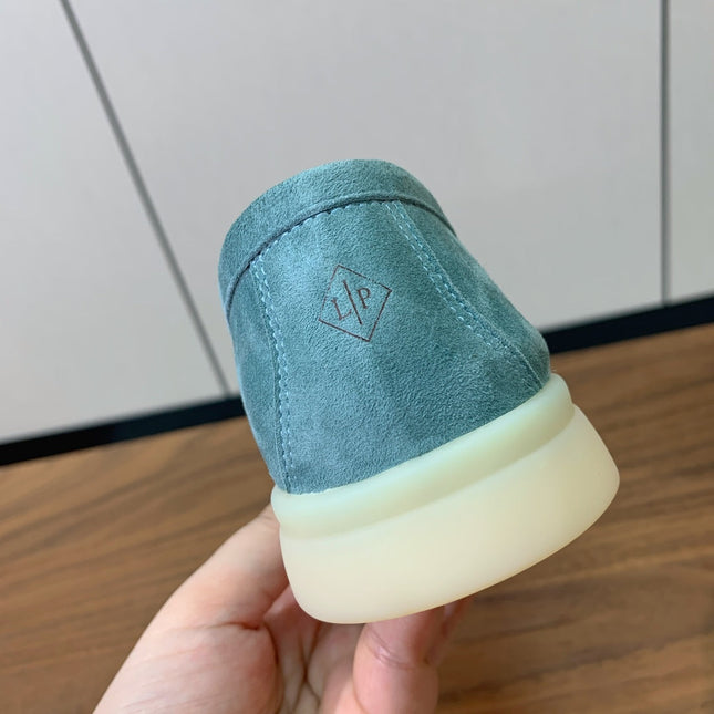 LP LOAFERS 25S IN SKY BLUE SUEDE