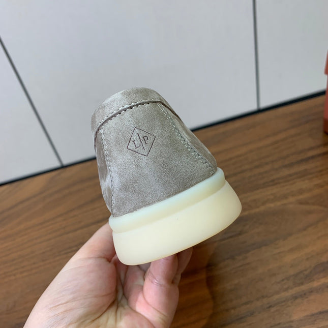 LP LOAFERS 25S IN STONE BEIGE SUEDE