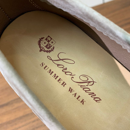 LP LOAFERS 25S IN STONE BEIGE SUEDE