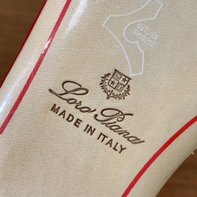 FLAT SLIPPERS IN RED LAMBSKIN OSTRICH SKIN