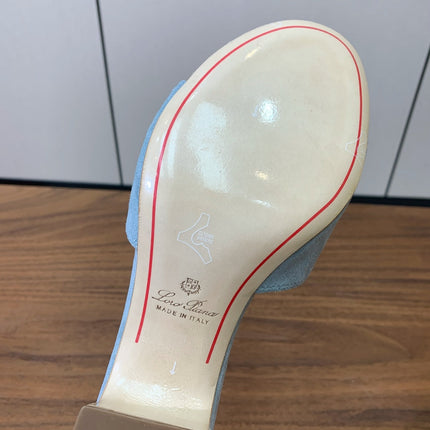 LP HIGH HEELS 25S IN SKY BLUE SUEDE